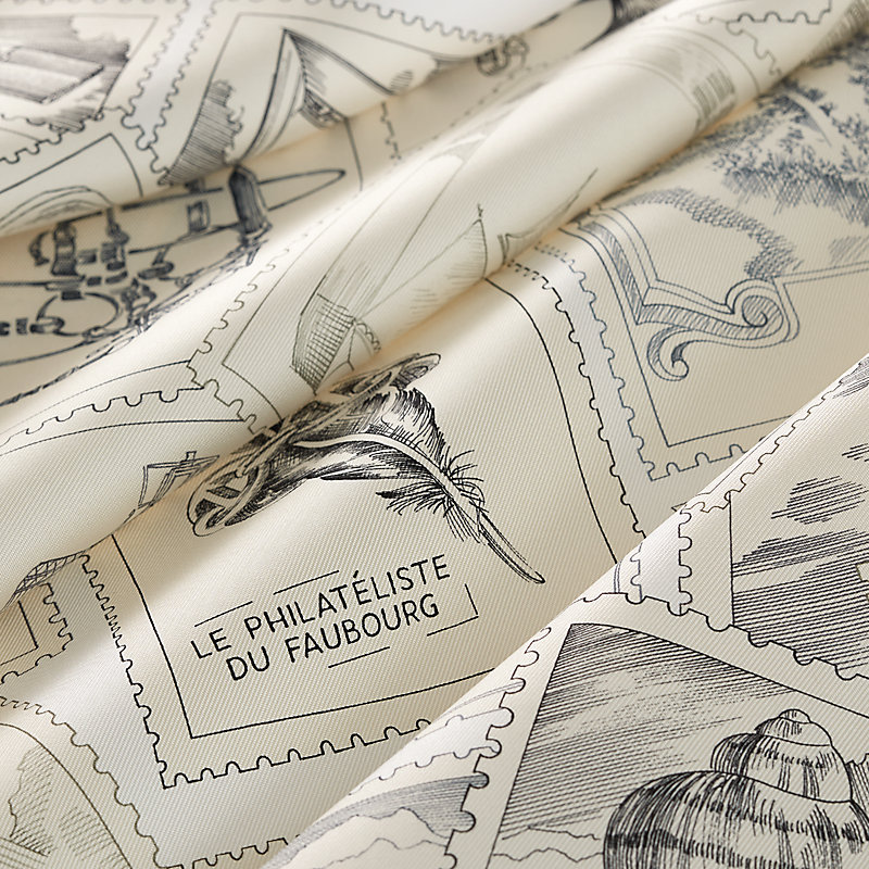 Le Philateliste du Faubourg scarf 90 | Hermès UAE